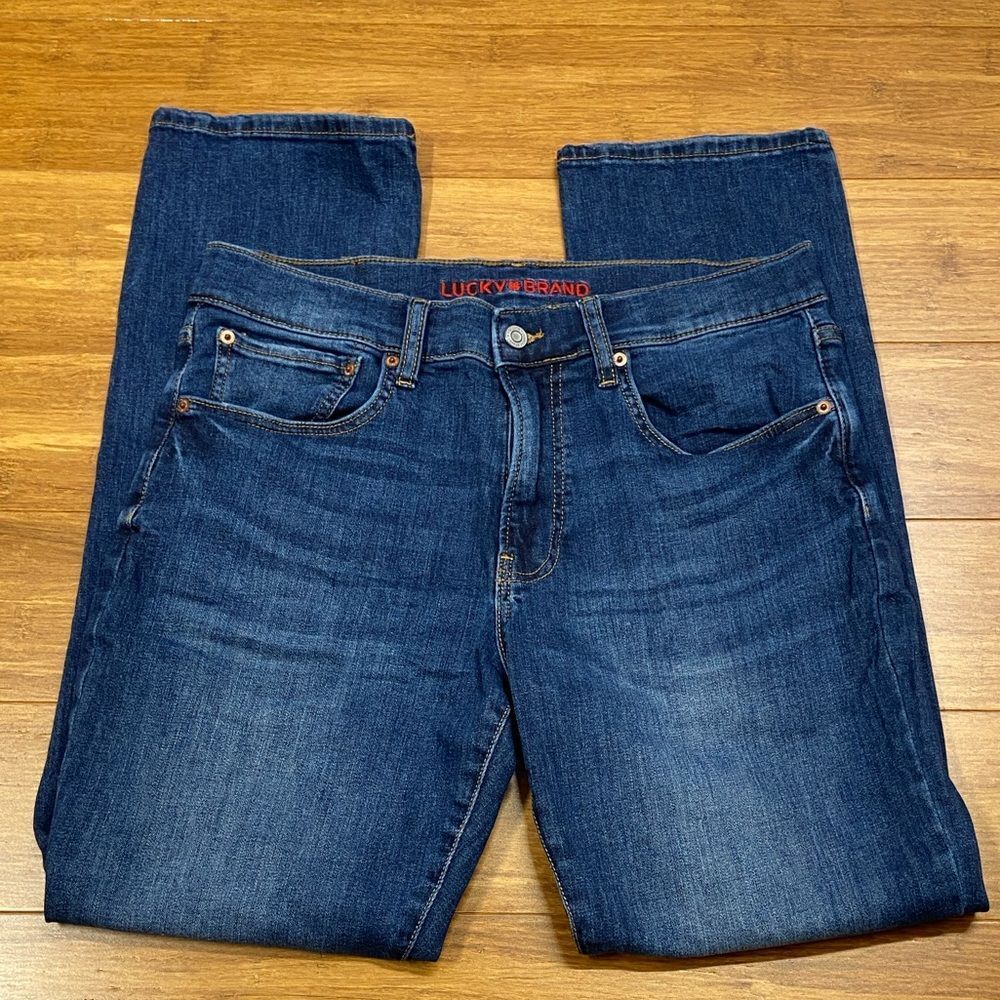 Lucky Brand Men's Cotton Indigo 223 Straight Jeans size 32x32